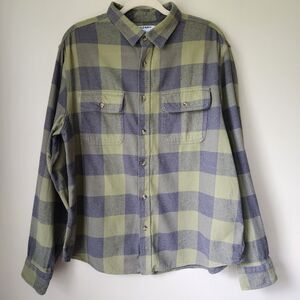 Men's Old Navy Plaid Flannel (L)